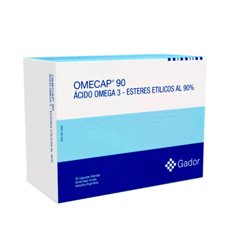 Omecap 90 Acido Omega 3 - 30 Cápsulas