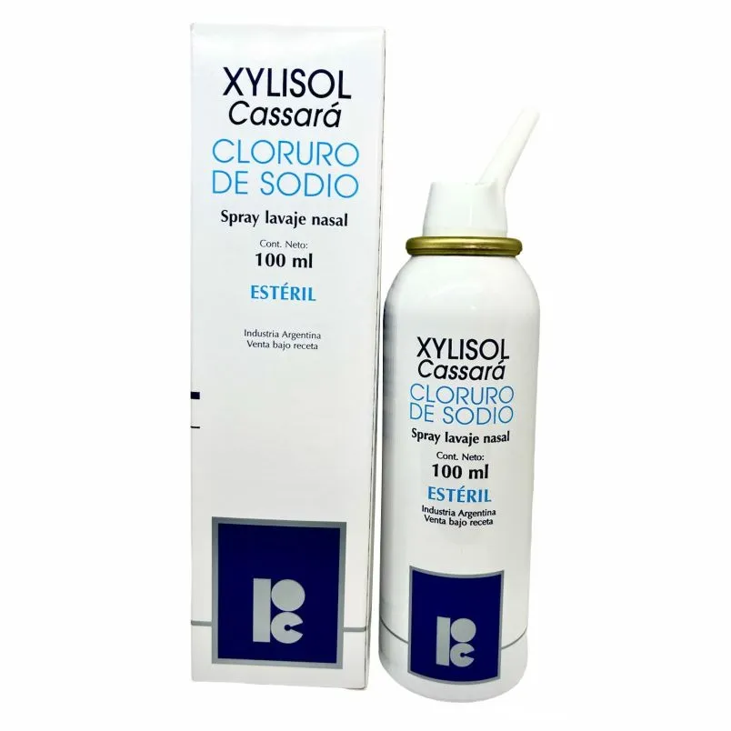 Spray Lavaje Nasal Xylisol Cassará Cloruro de Sodio - 100 mL