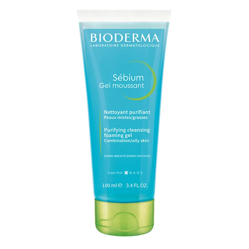 Sebium Gel Moussant Exfoliante Purificante Bioderma - 100 mL