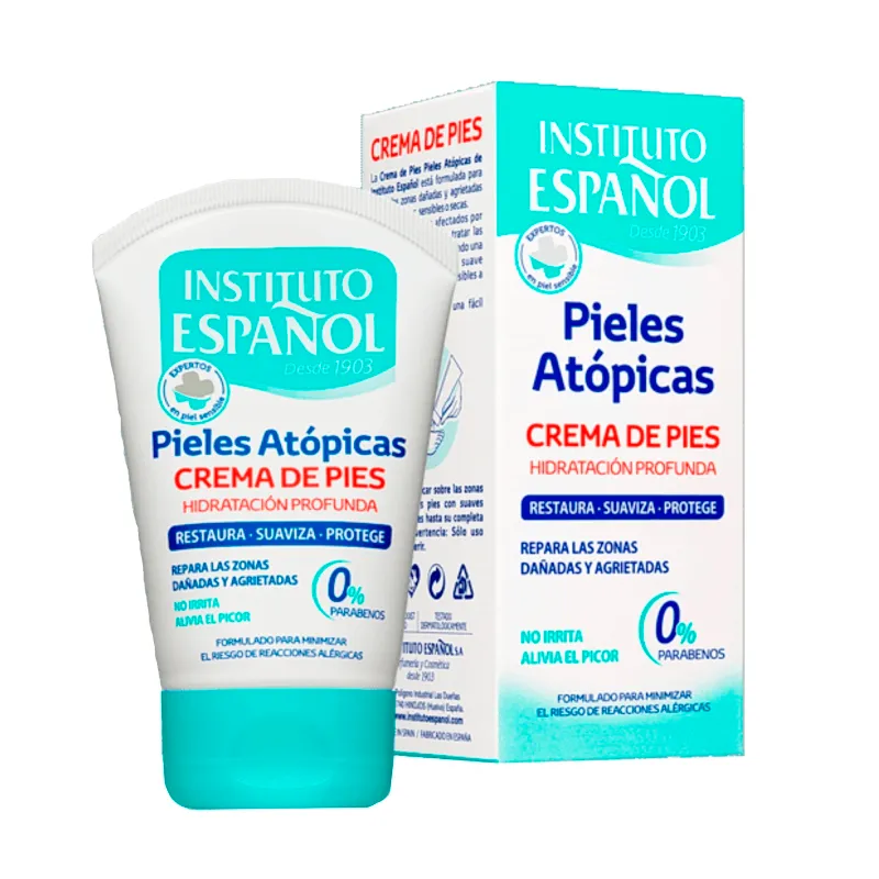 Crema de Pies para pieles atopicas Instituto Español - 100mL