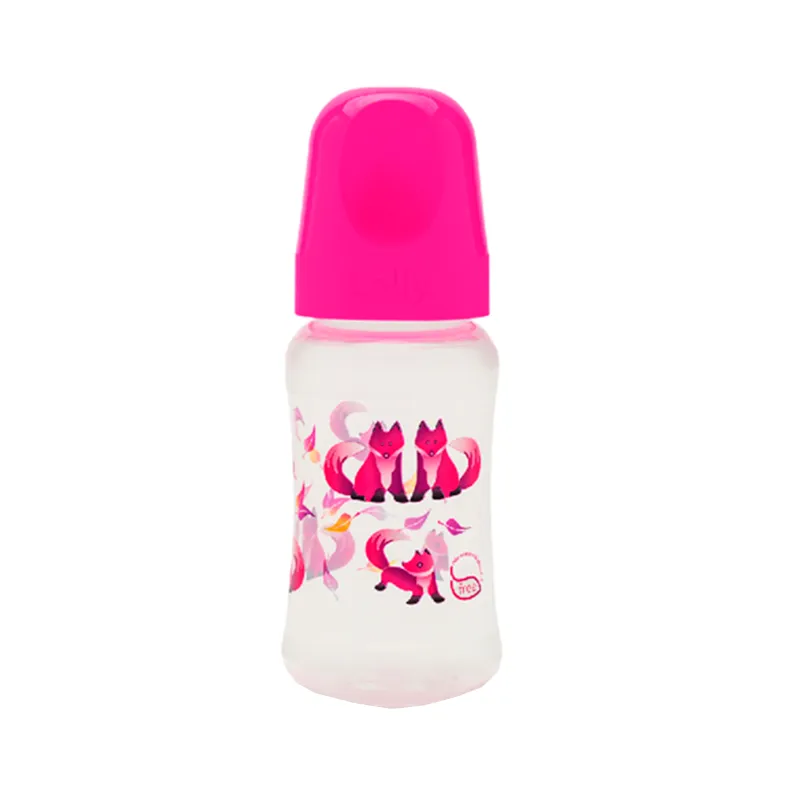 Mamadera Zoo Lolly Color Rosa - Cont.300 ml