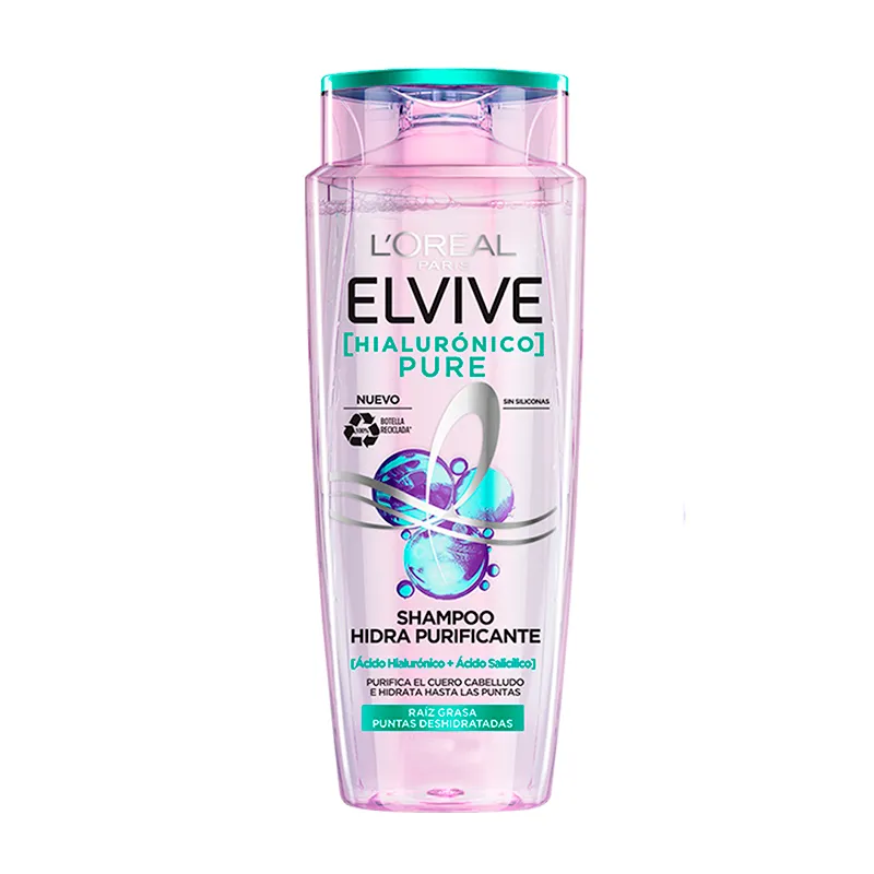 Shampoo Hialurónico Pure L'oréal Paris Elvive - 680mL