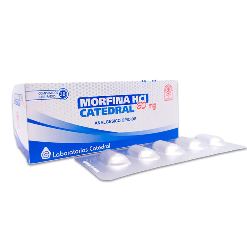 Morfina Clorhidrato 60 mg 30 comprimidos ranurados Punto Farma