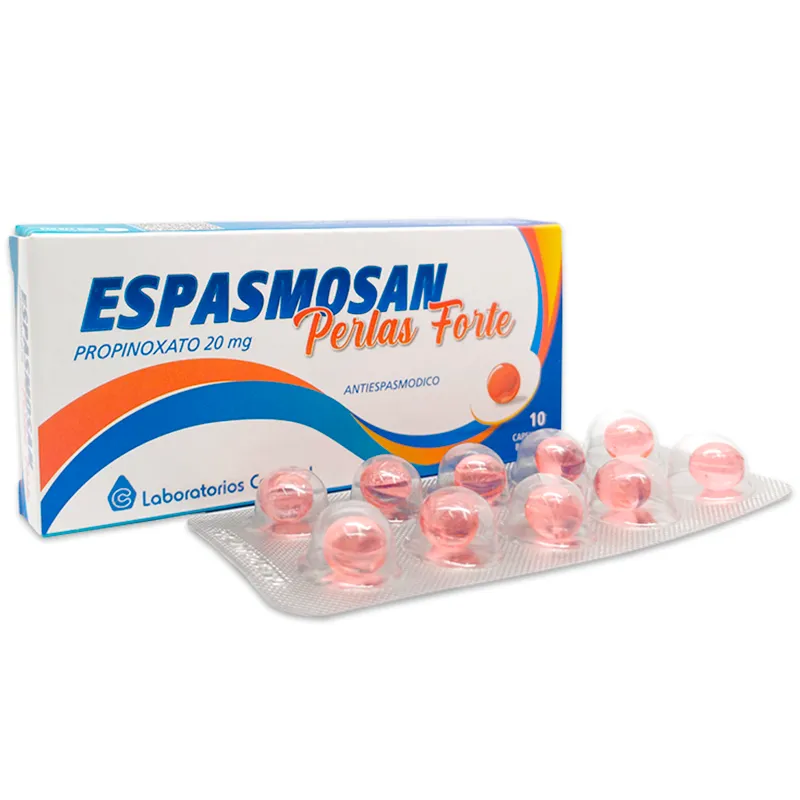 Espamosan Propinoxato Perlas Forte - 10 Cápsulas