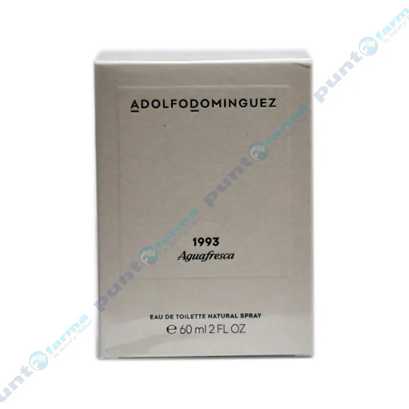 Eau de Toilette Natural Agua Fresca Adolfo Domínguez - Cont. 60ml