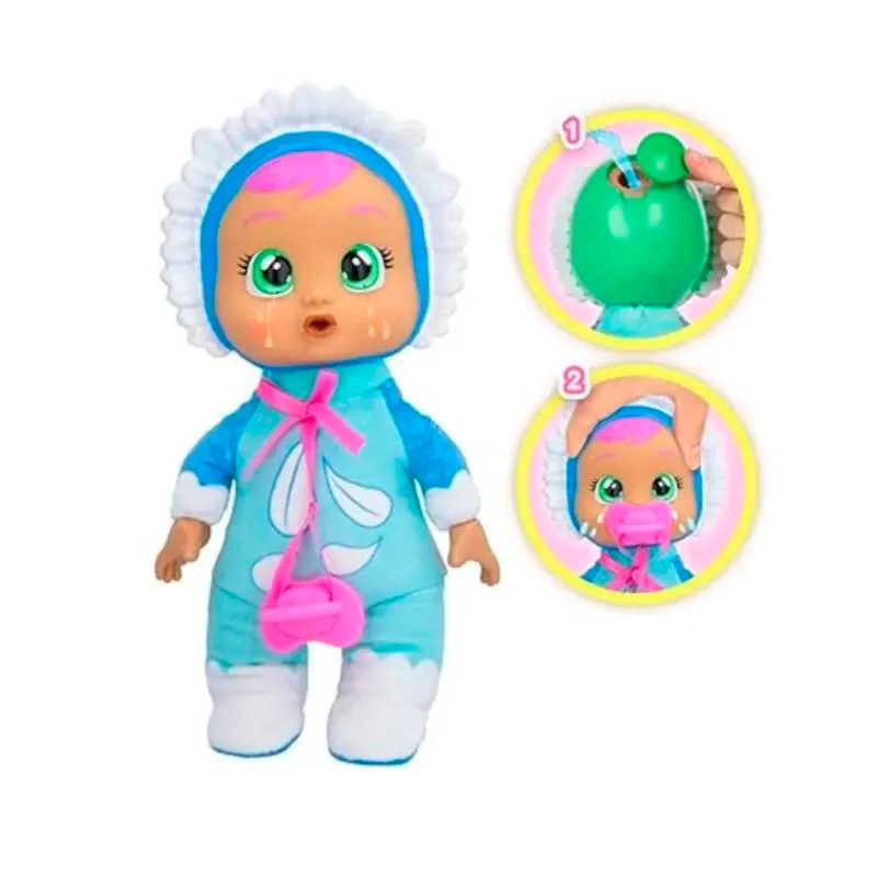 Muñeca Cry Babies Tiny Cuddles Flowers Mila