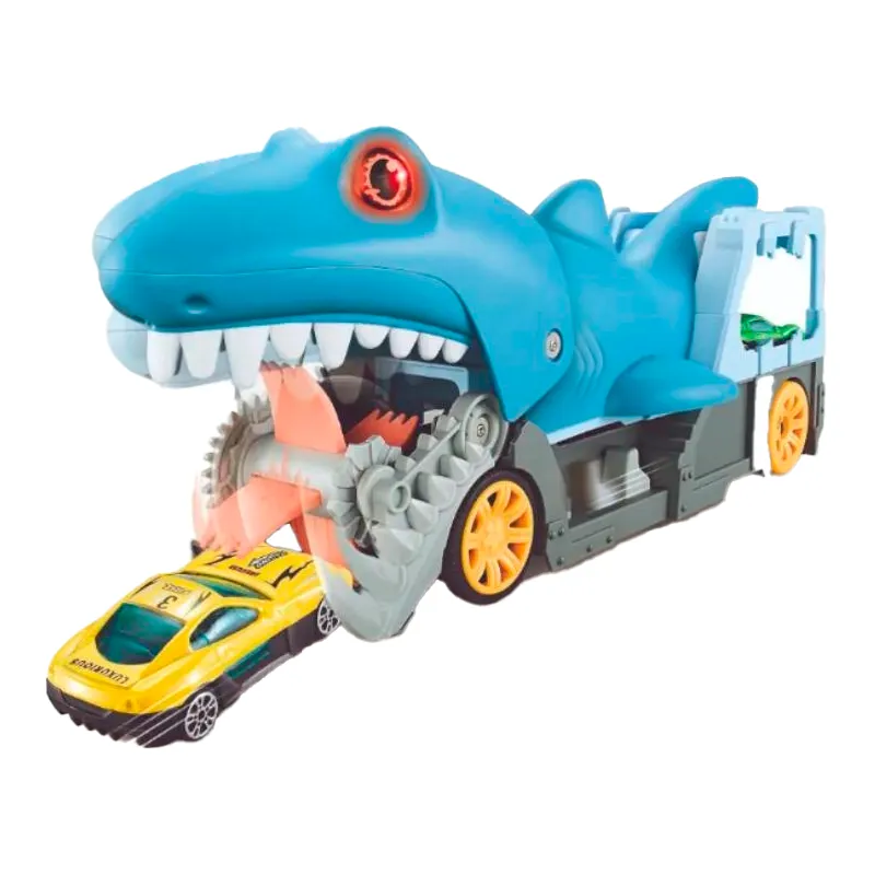 Tiburón Devora-Camiones Con Auto Exclusivo