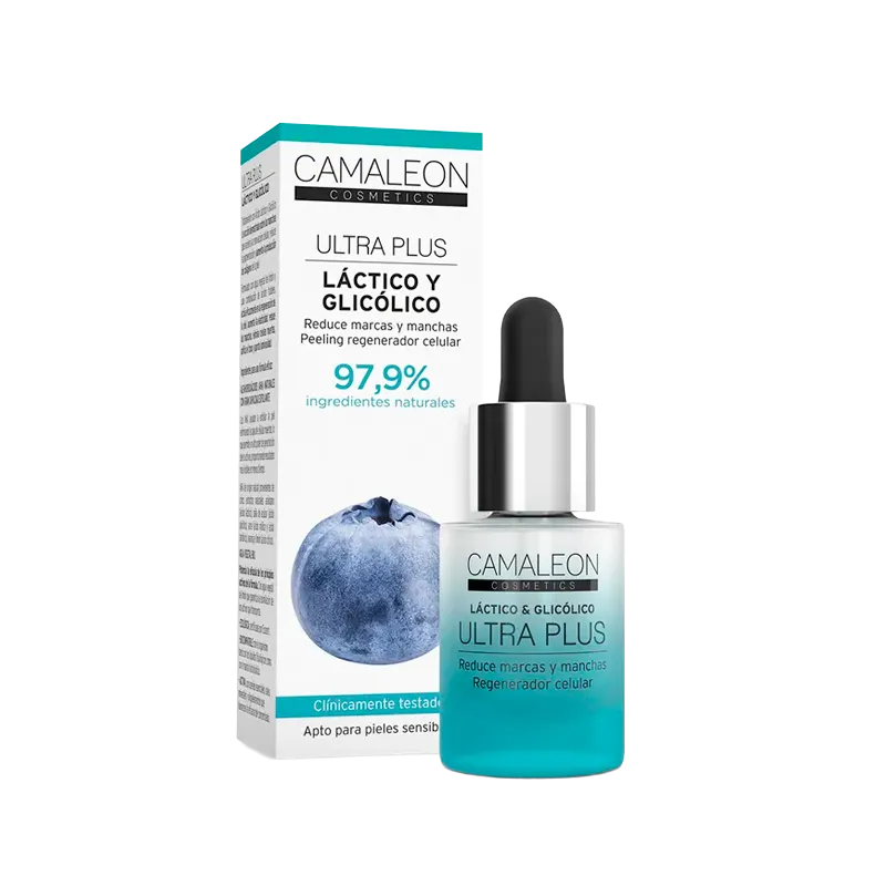 Ultra Plus Serum Lactico y Glicolico Camaleon - Cont.15 mL