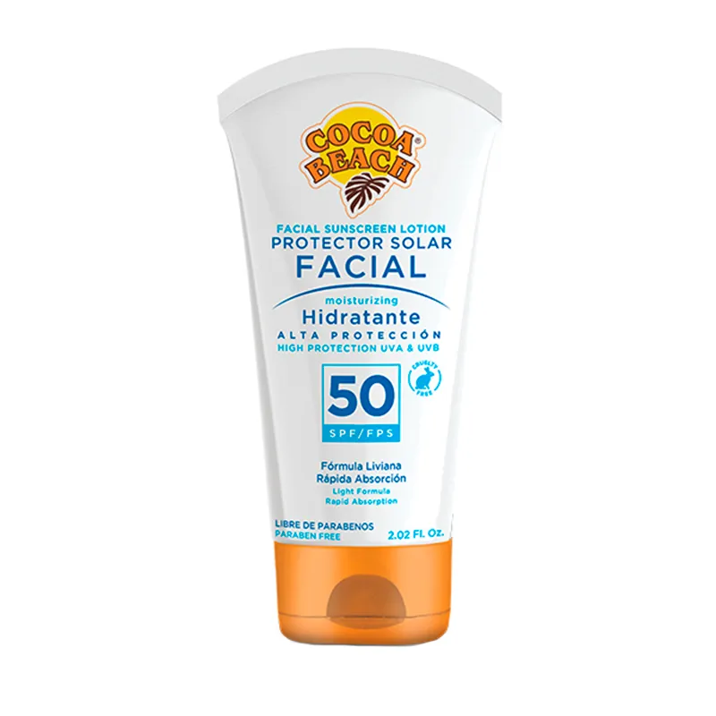 Protector Solar Pomo Facial sin Color FPS 50 Cocoa Beach - Cont.60mL