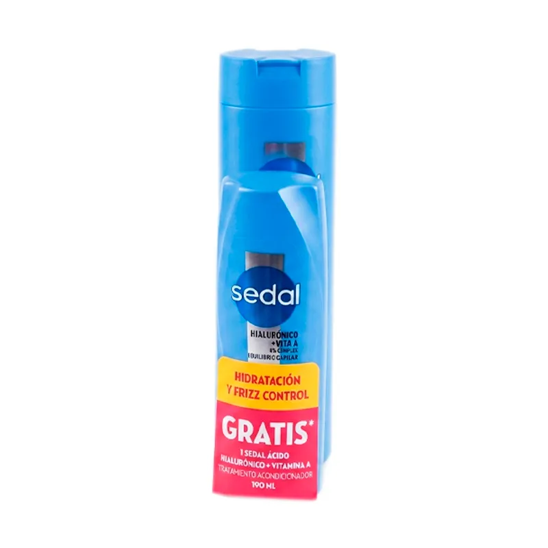 Shampoo Hialuronico y Vit A 340 ml+ Acondicionador 340 ml Sedal