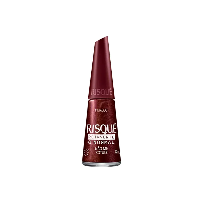 Esmalte Metálico Risqué Reinventando o Normal - Cont. 8 ml