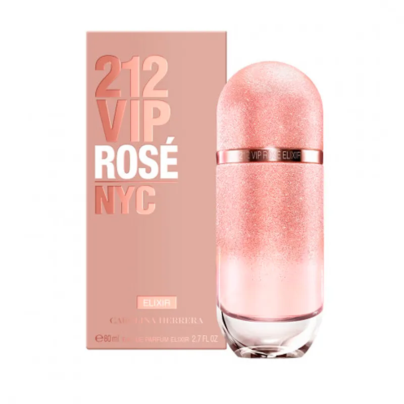 Eau de Parfum 212 Vip Rosé Elixir Carolina Herrera - 80mL