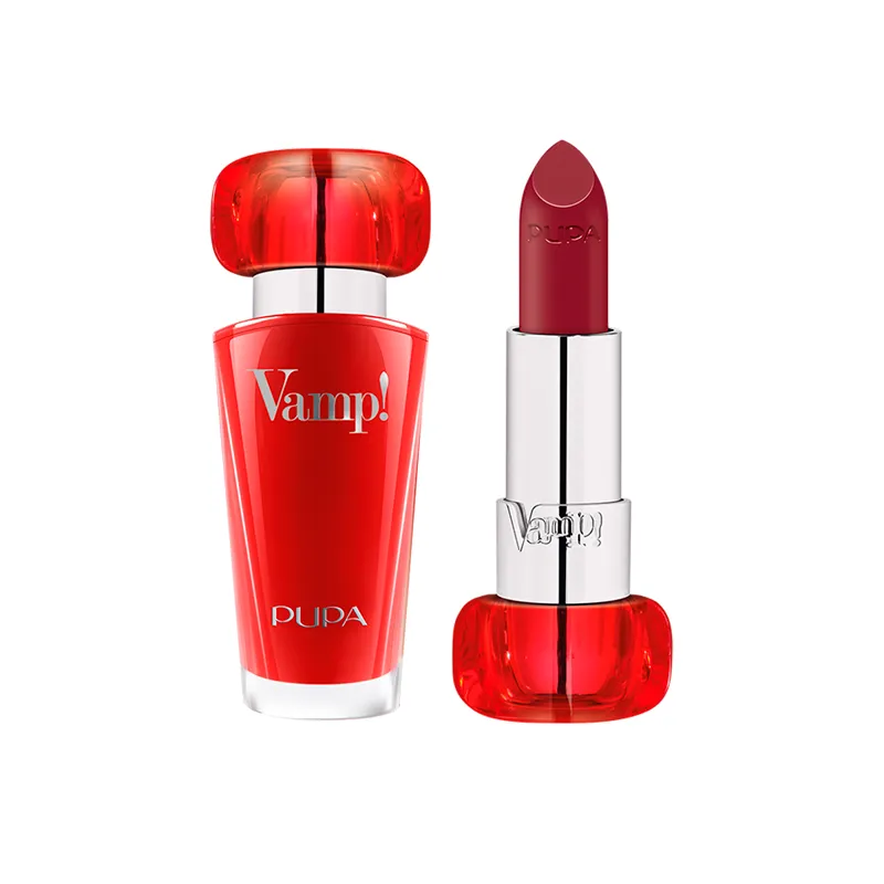 Lapiz Labial Vamp! Lipstick Scarlet Bordeaux Pupa - Cont. 3.5gr