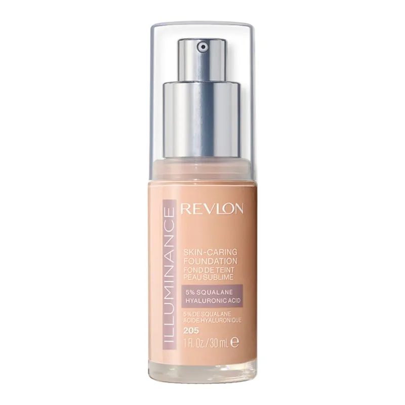 Base Illuminance Skin Caring Foundation Natural Ochre N° 205 Revlon - Cont. 30ml