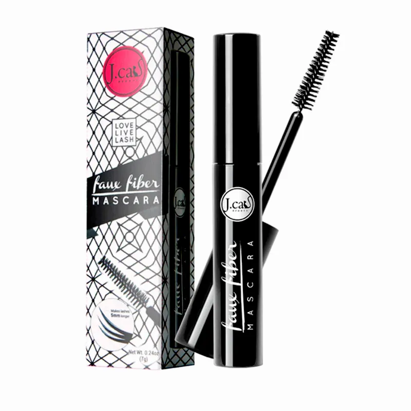 Mascara de Pestaña Faux Fiber Jcat Beuty - Cont. 8gr
