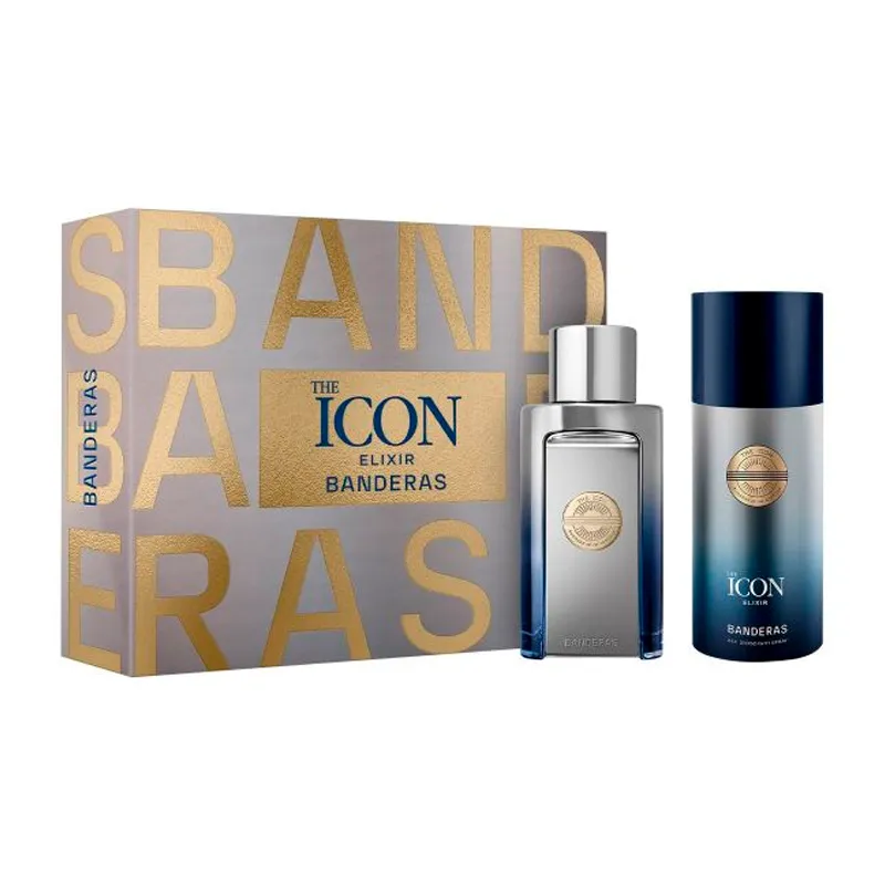 Set The Icon Elixir Eau de Toilette 100 ml+ Desodorante 150 ml Antonio Banderas