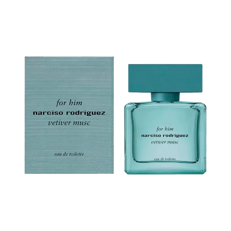 EDT For Him Vetiver Musc Narciso Rodriguez - Cont. 50ml