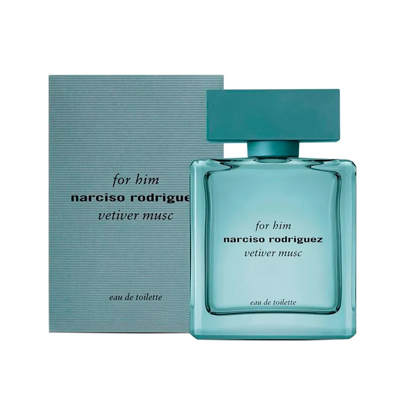 EDT For Him Vetiver Musc Narciso Rodriguez - Cont. 100ml