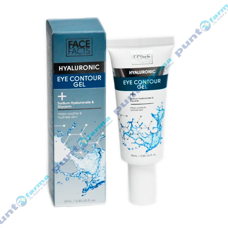 Gel Hialurónico Contorno de Ojos FaceFacts - Cont. 25 ml