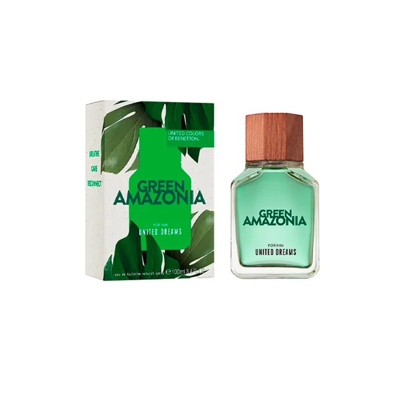 Perfume Green Amazonia Eau de Toilette Beneton - Cont.100 mL