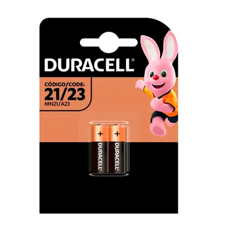 Pilas Duracell MN21/A23 de 12 V - Cont. 2 unidades