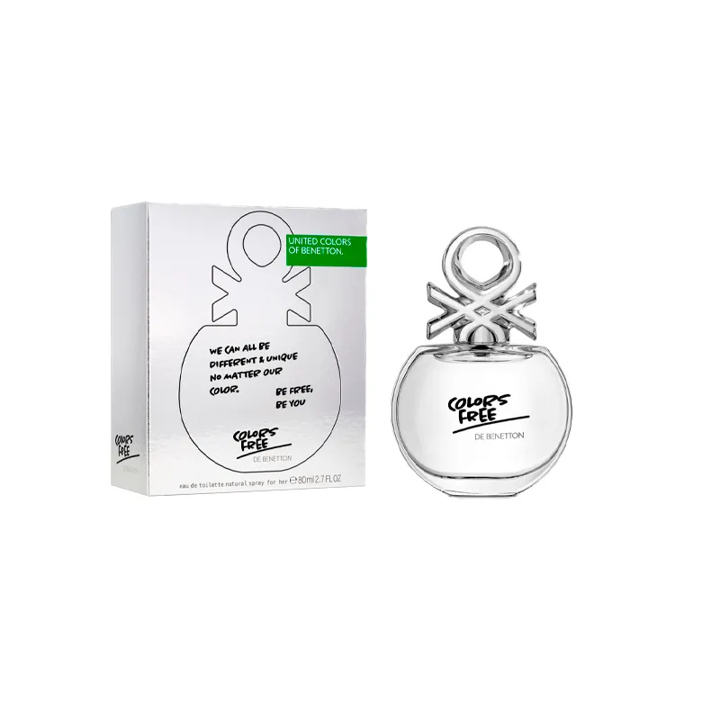 Perfume Colors Free Eau de Toilette Beneton - Cont.80 mL
