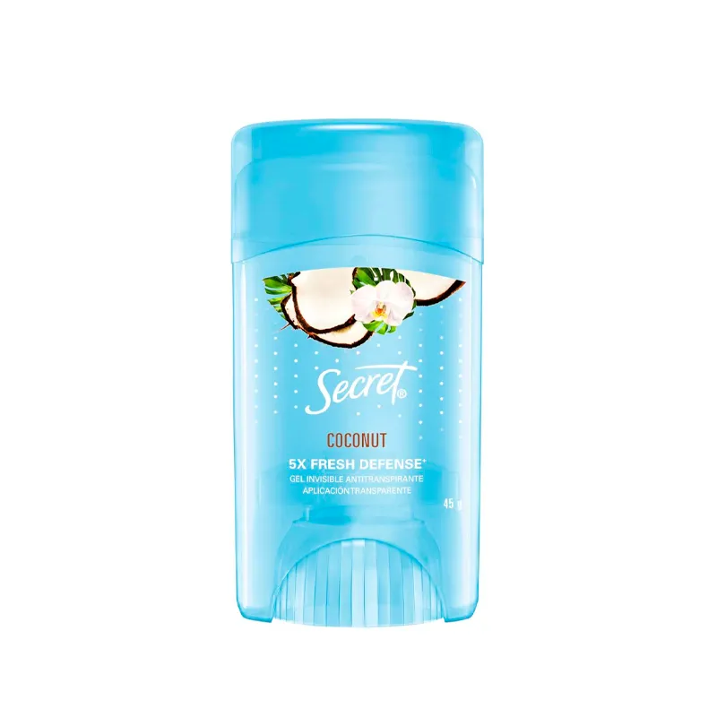 Antitranspirante Secret Clear Gel Coconut - Cont.45 gr