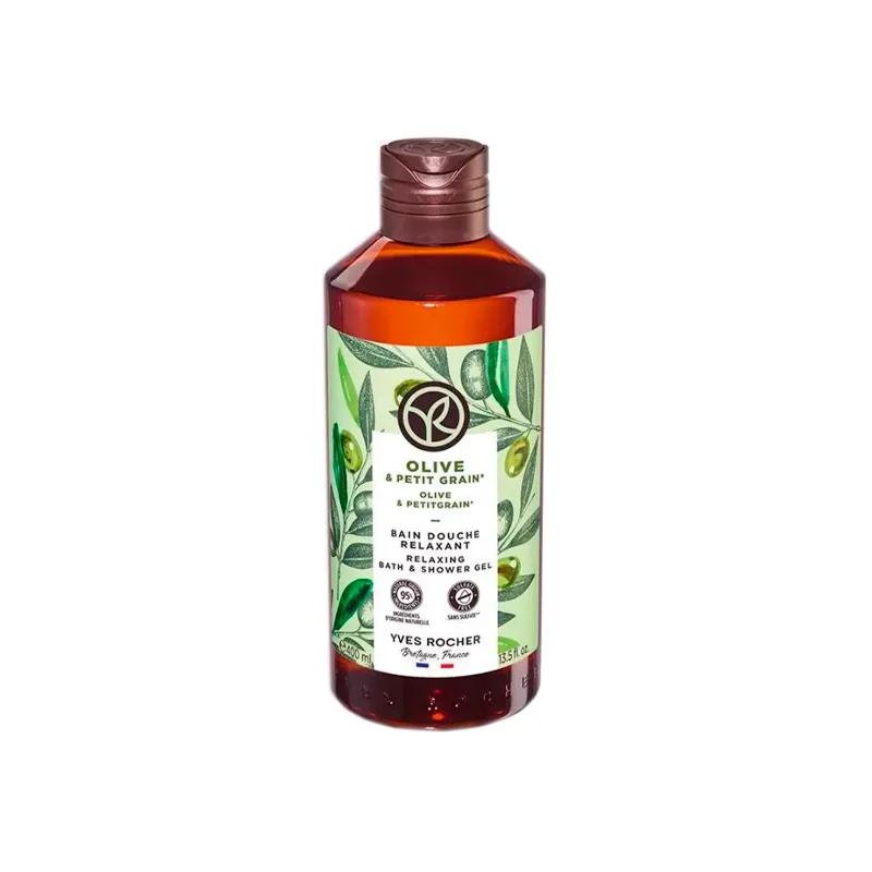 Gel de Ducha Oliva y Petitgrain Yves Rocher - Cont.400 mL