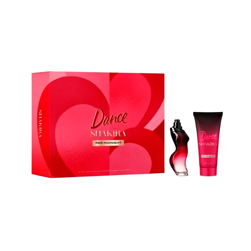 Perfume Dance Red Midnight Eau de Toliette 50 mL + Body Locion Shakira
