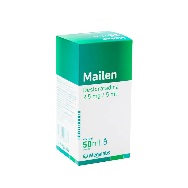 Mailen Desloratadina 2,5 mg - Jarabe - Cont. 50 mL