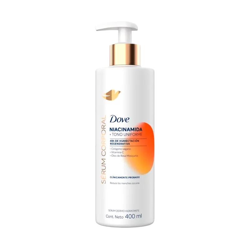 Serúm Corporal Niacinamida + Tono Uniforme  Dove - Cont.400mL