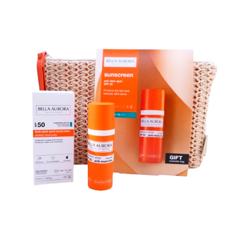 Pack Gel Protector Solar Anti Manchas SPF 50 Bella Aurora - 50 mL
