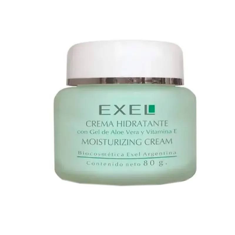 Crema Hidratante con Aloe Vera Exel - Cont. 80gr