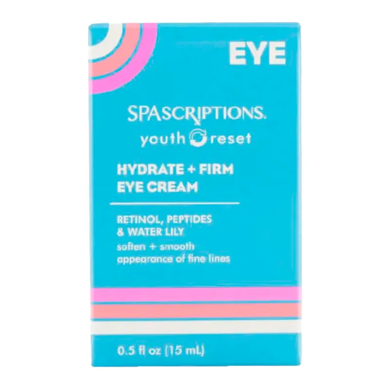 Crema Hidratante y Reafirmante para Ojos Spa Scriptions - Cont. 15 ml
