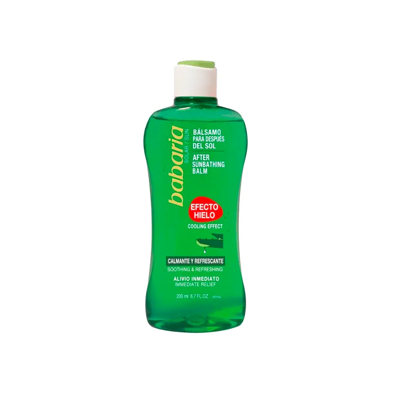 balsamo aftersun con aloe vera babaria - cont.200 ml