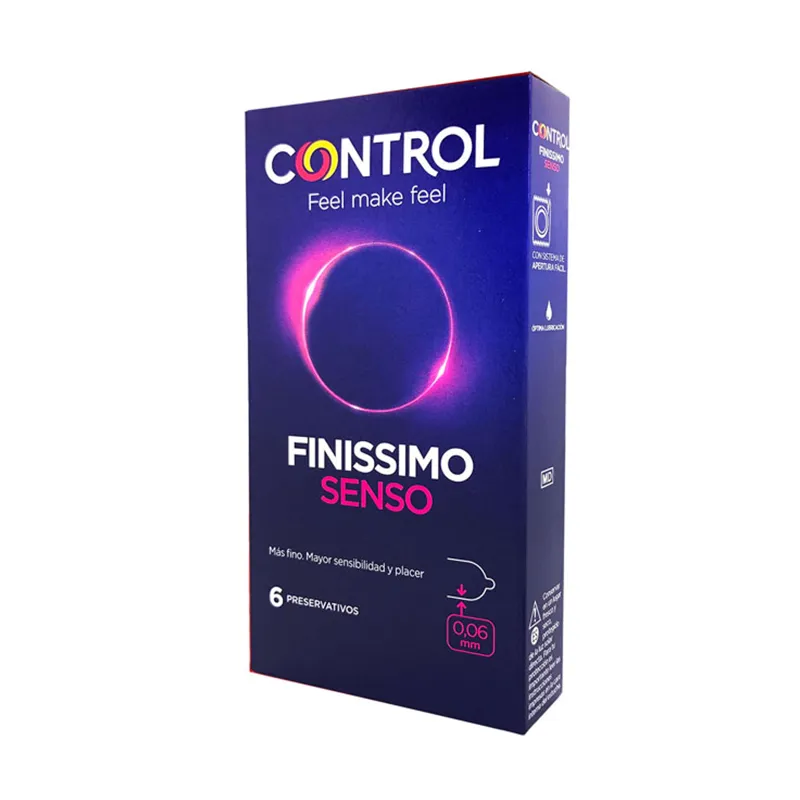 Preservativo Control Finissimo Senso  - Cont 6 unidades