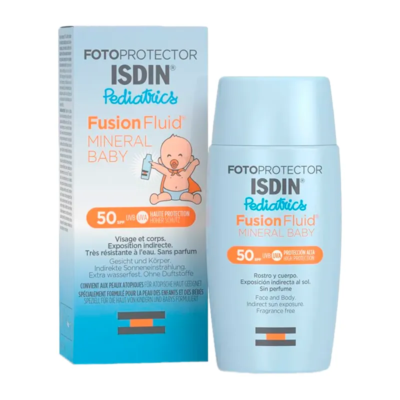 Fotoprotector Mineral Baby Ped Isdin - Cont. 50 ml