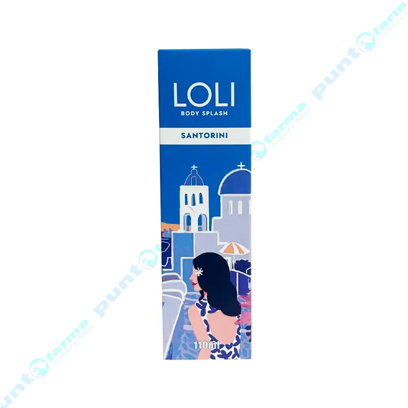 Estuche Body Splash Santorini Loli - Cont.110 mL
