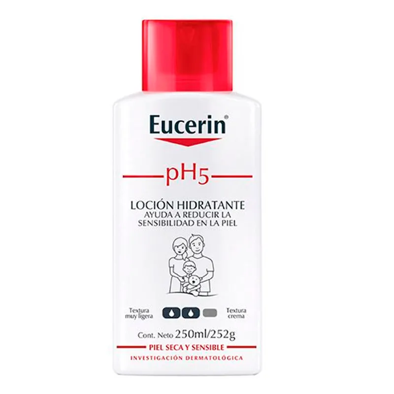 Loción Hidratante pH5 Piel Seca y Sensible Eucerin - 250 mL