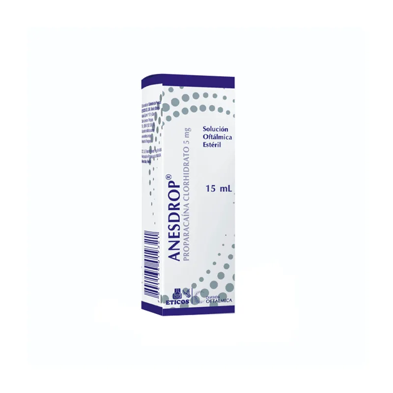 Anesdrop Solución Oftálmica Eticos - Cont.15 mL