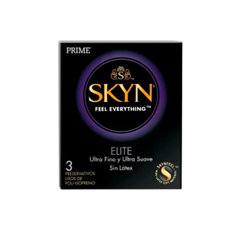 Preservativos Prime Skyn Elite - Cont. 3 Unidades