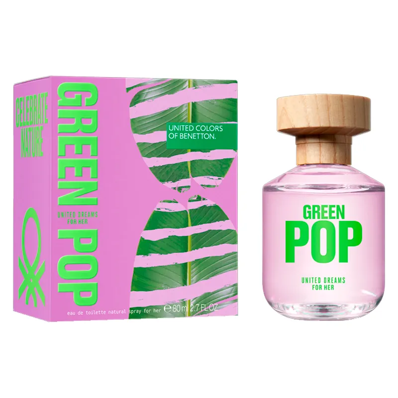 EDT Green Pop Benetton - Cont. 80 ml