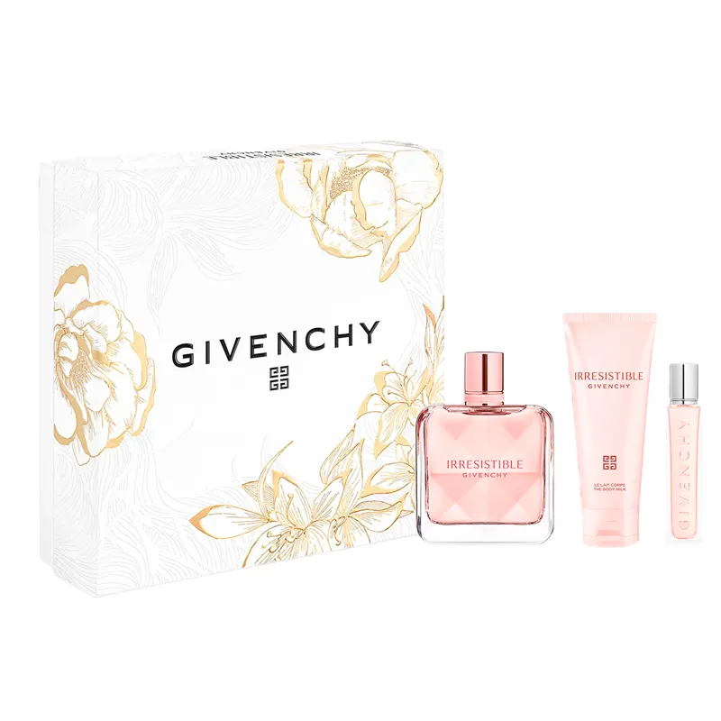 EDP Irresistible 80 ml + Leche Corporal 75 ml + Vaporizador 12,5 ml