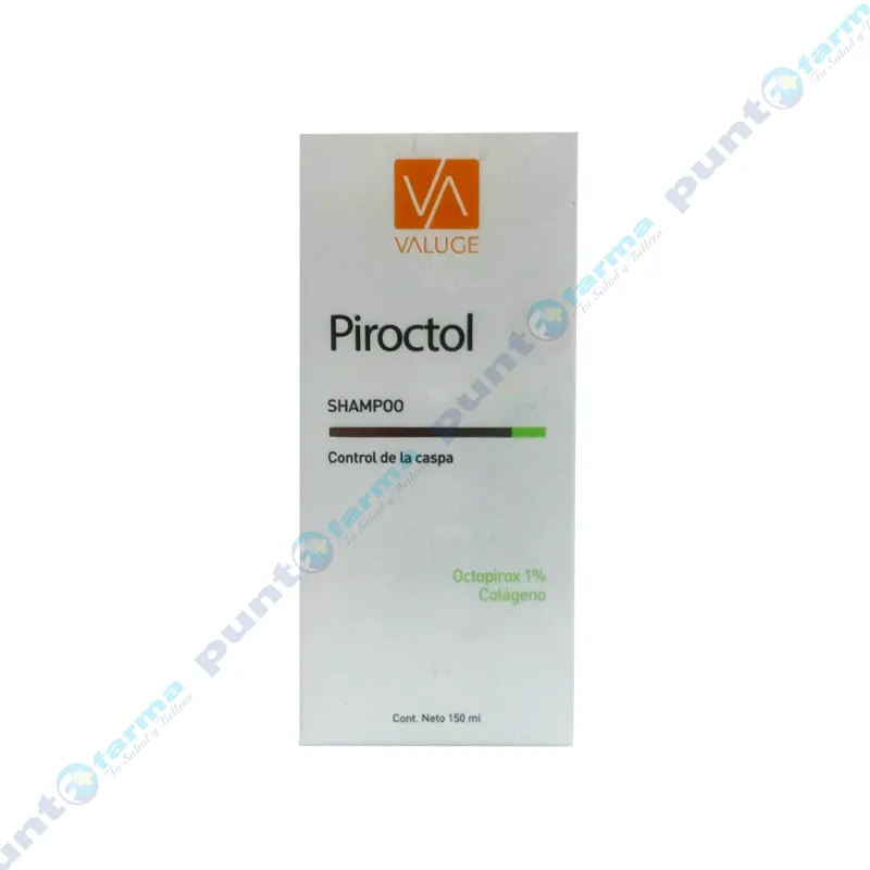 Piroctol Shampoo Control de la Caspa Valuge - Cont.150 ml