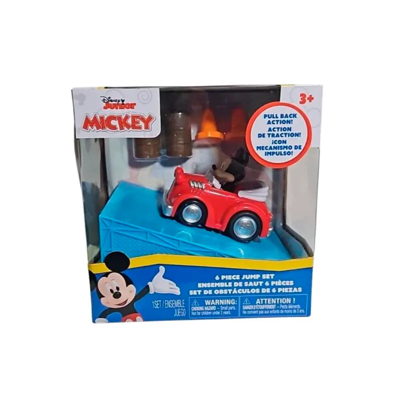 Playset de Autito a Fricción Disney - Cont. 6 piezas surtidas