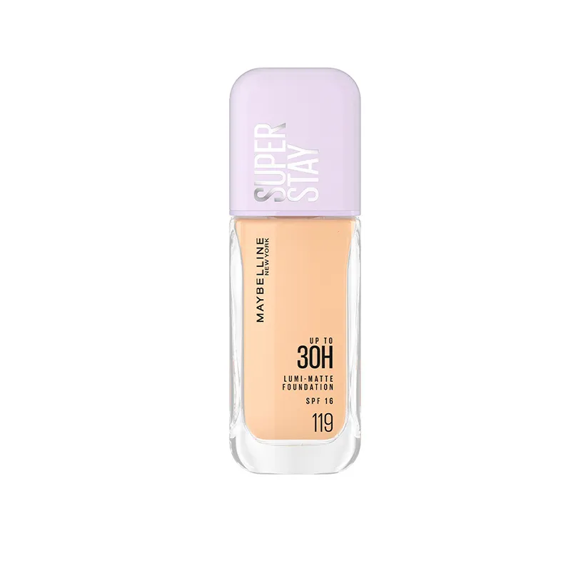 Base de Maquillaje Liquida Superstay Lumi 119 Matte SPF 16 Maybelline