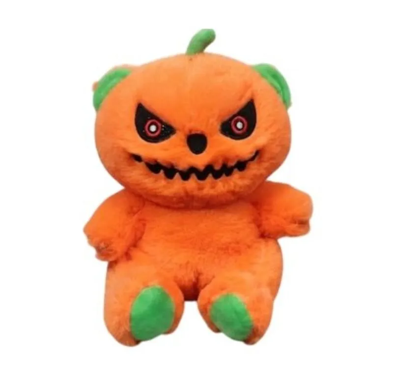 Peluche Calabaza Halloween 21cm Kima - 1 Unidad