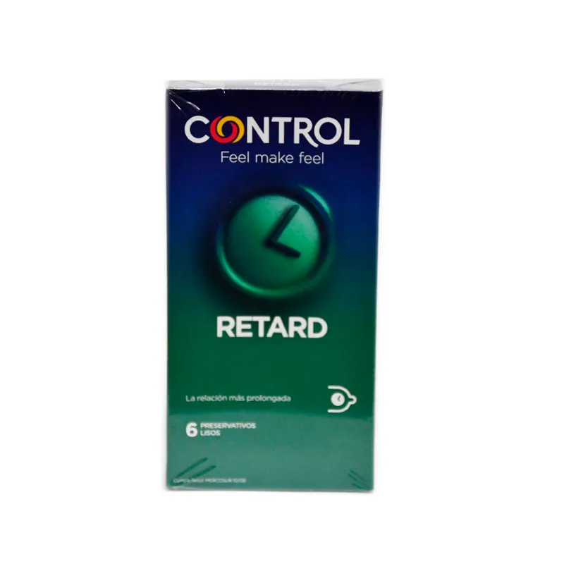 Preservativos Control Retard - Cont 6 unidades