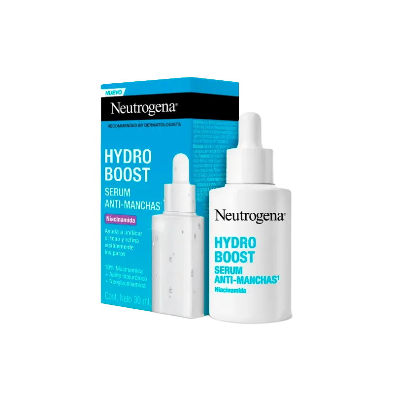 Serum Facial Hydro Boost Anti-Manchas Niacinamida Neutrogena - Cont. 30ml