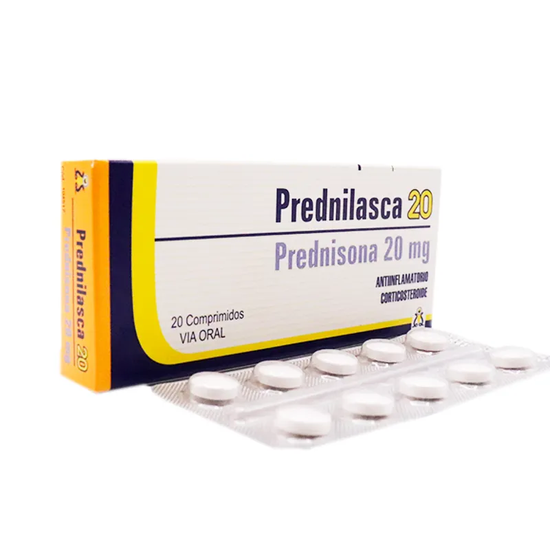 Prednilasca Prednisona 20 mg - Cont. 20 Comprimidos